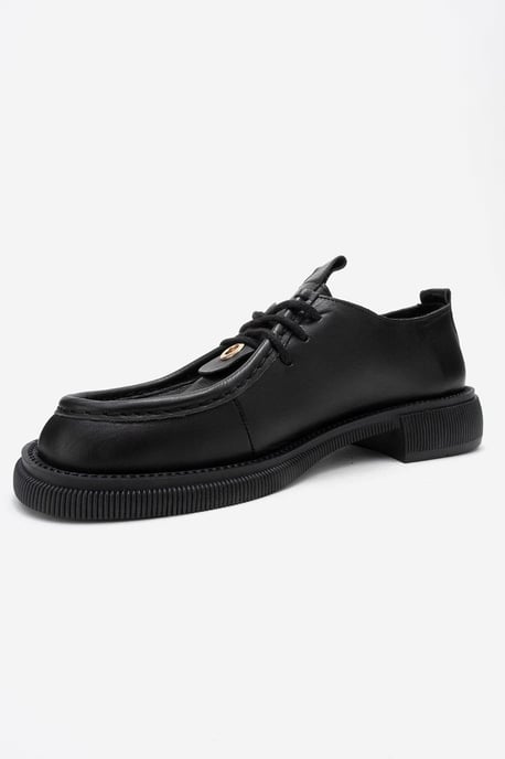 Band Leren Veter Loafer Dames - Image 4