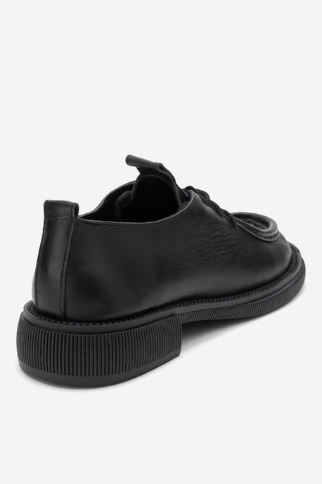 Band Leren Veter Loafer Dames - Image 5