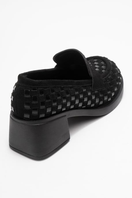 Marlon Vävd Blockklack Loafer Dam - Image 5