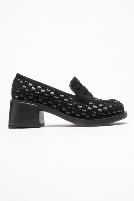 Marlon Vävd Blockklack Loafer Dam - Image 6