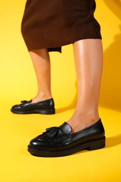 Milly Leren Kwast Loafer - Image 2
