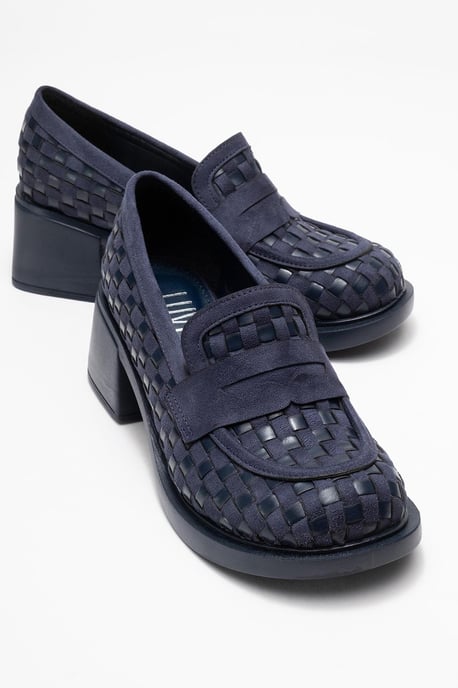 Marlon Vävd Blockklack Loafer Dam - Image 2
