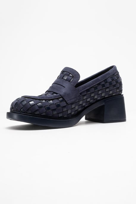 Marlon Vävd Blockklack Loafer Dam - Image 4