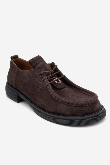 Band Leren Veter Loafer Dames - Image 2