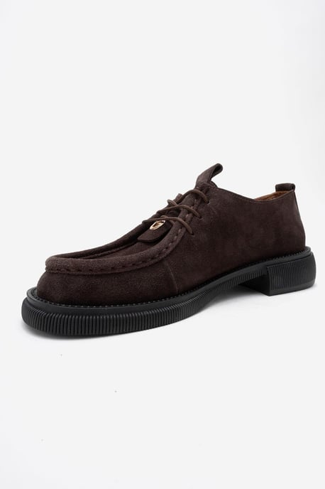 Band Leren Veter Loafer Dames - Image 4