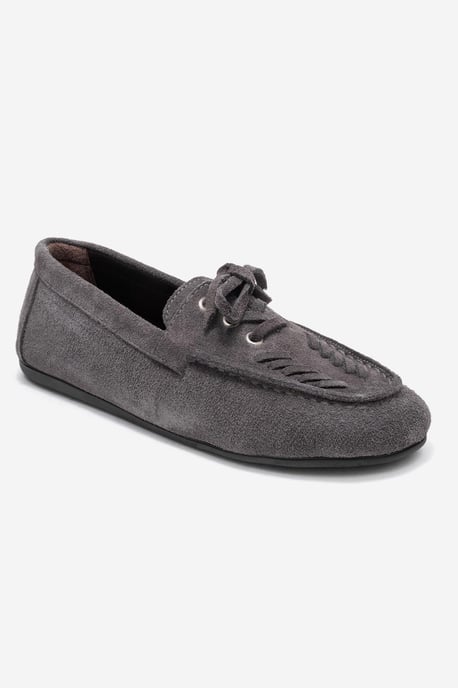 Lorven Leren Veter Loafer Dames - Image 1
