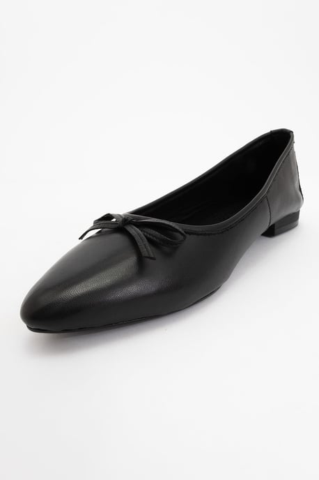 Ruby Leren Puntige Teen Platte Schoenen - Image 4