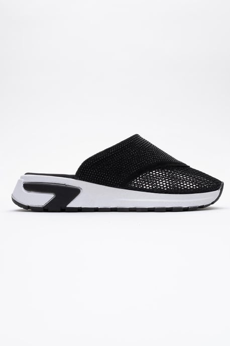 GLEA Mesh Strass Mules Dames - Image 5