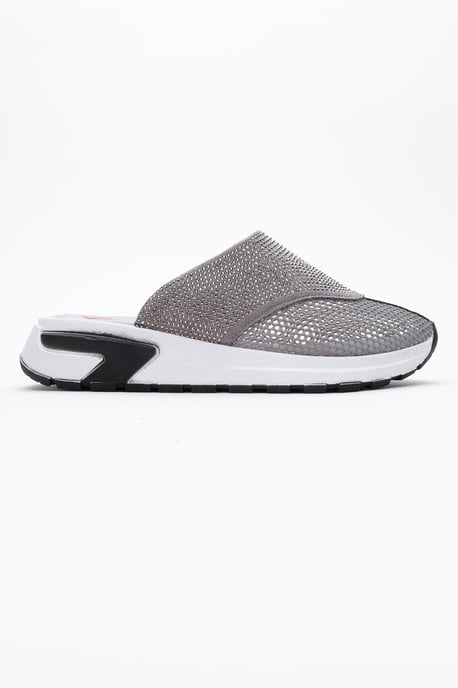 GLEA Mesh Strass Mules Dames - Image 5