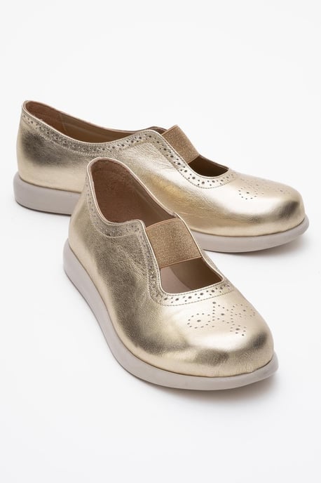 CHELLE Elastic Leather Flat Women - Image 2