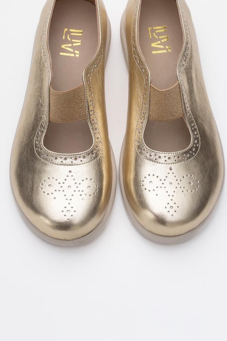 CHELLE Elastic Leather Flat Women - Image 3