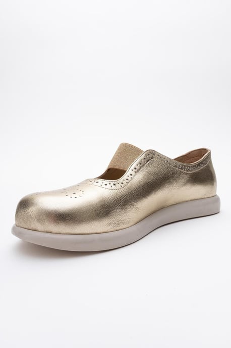 CHELLE Elastic Leather Flat Women - Image 4