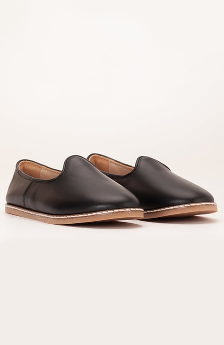 Dalya Läder Slip-On Platta Skor Dam - Image 3