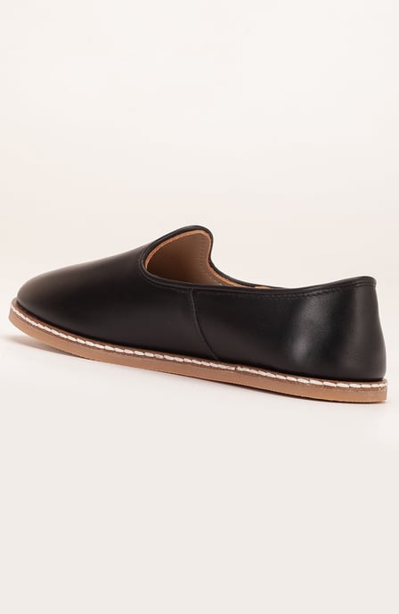 Dalya Läder Slip-On Platta Skor Dam - Image 4