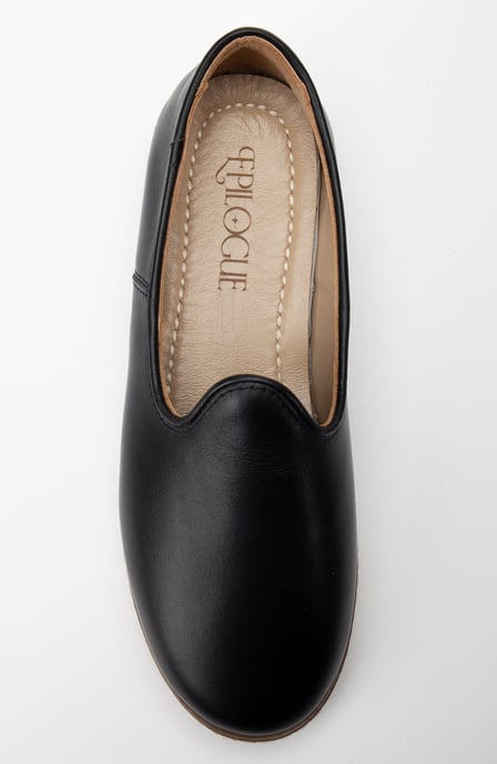 Dalya Läder Slip-On Platta Skor Dam - Image 5