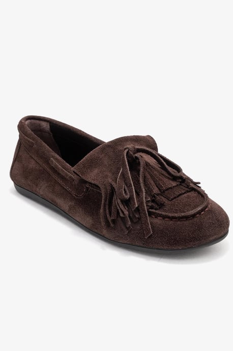 Axeli Läder Tofs Loafer Dam - Image 1