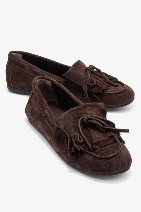 Axeli Läder Tofs Loafer Dam - Image 2