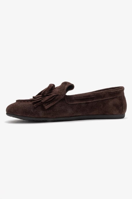 Axeli Läder Tofs Loafer Dam - Image 4