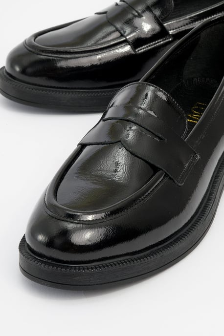 Bree Platform Penny Leren Loafer Dames - Image 6