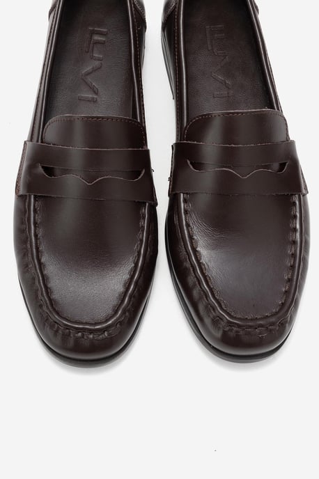Valia Leren Loafer Dames - Image 3