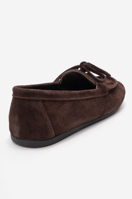 Lorven Leren Veter Loafer Dames - Image 5