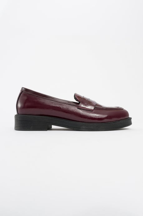 Bree Platform Penny Leren Loafer Dames - Image 4