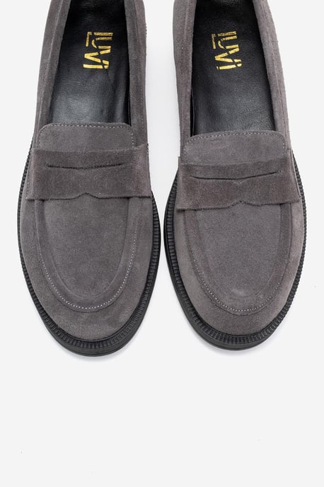 Bree Platå Penny Läder Loafer - Image 2