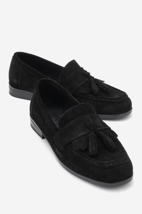 Lupen Leren Kwast Loafer Dames - Image 1
