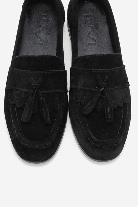 Lupen Leren Kwast Loafer Dames - Image 3