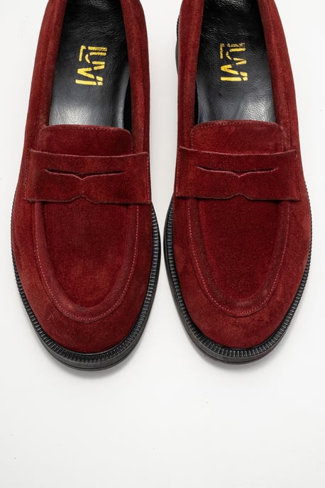 Bree Platform Penny Leren Loafer - Image 2
