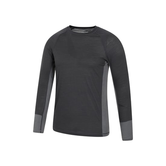 Mountain Warehouse Basislaag heren-Top met lange mouwen (Houtskool) - Image 3