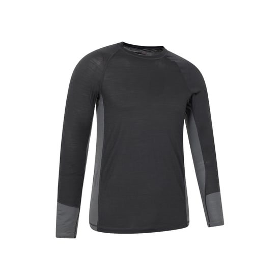 Mountain Warehouse Basislaag heren-Top met lange mouwen (Houtskool) - Image 4