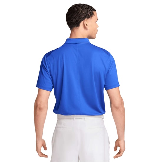 Nike Mens Victory Solid Polo Shirt (Game Royal/White) - Image 2