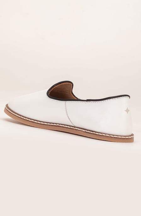 Dalya Läder Slip-On Platta Skor Dam - Image 4