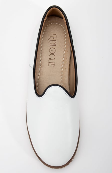 Dalya Läder Slip-On Platta Skor Dam - Image 5
