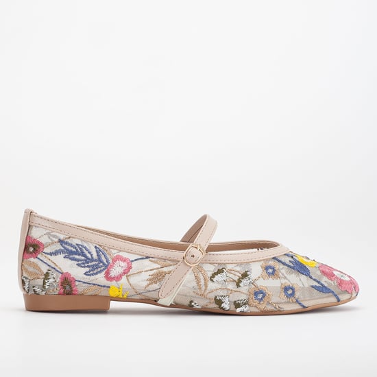 Fauna Mesh Mary Jane Platte Schoenen - Image 5