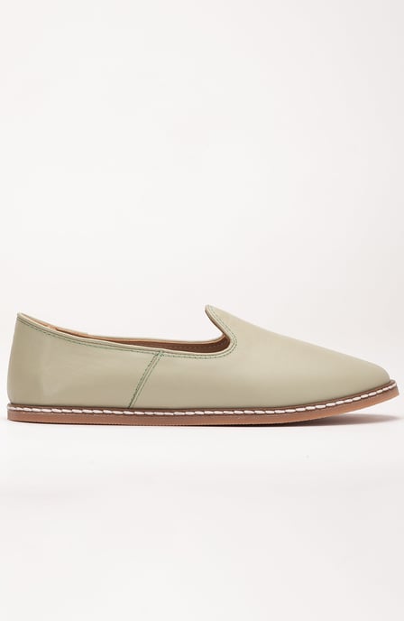 Dalya Läder Slip-On Platta Skor Dam - Image 2