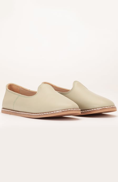 Dalya Läder Slip-On Platta Skor Dam - Image 3
