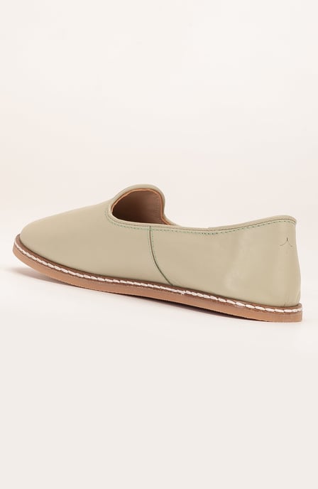Dalya Läder Slip-On Platta Skor Dam - Image 4