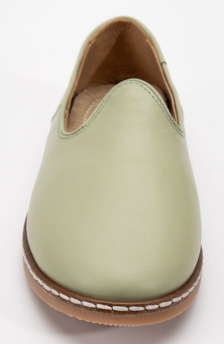 Dalya Läder Slip-On Platta Skor Dam - Image 6