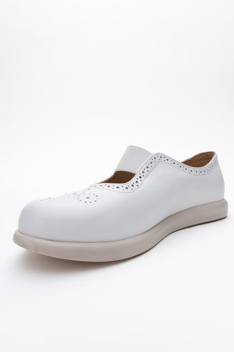 CHELLE Elastic Leather Flat Women - Image 4