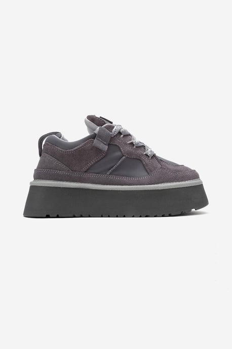 Riven Leren Platform Sneaker Dames - Image 6