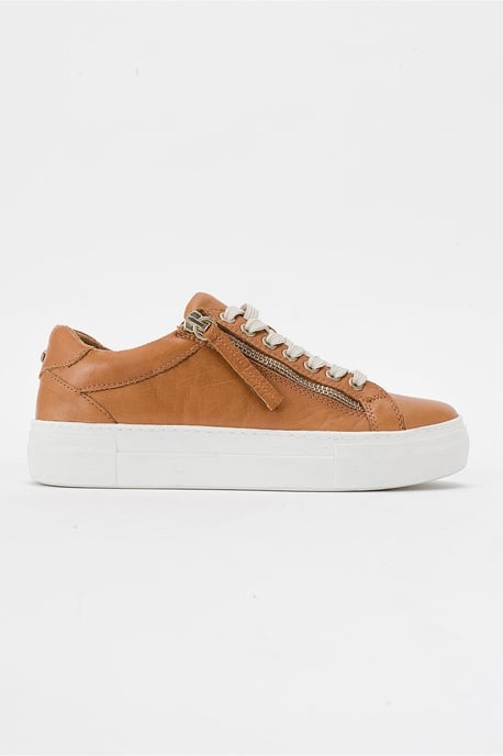 Beryl Leren Rits Sneaker Dames - Image 6