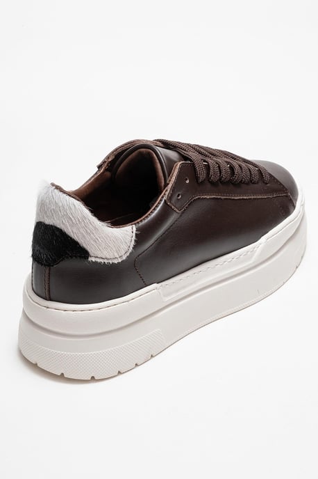 Anabel Leren Platform Sneakers Dames - Image 5