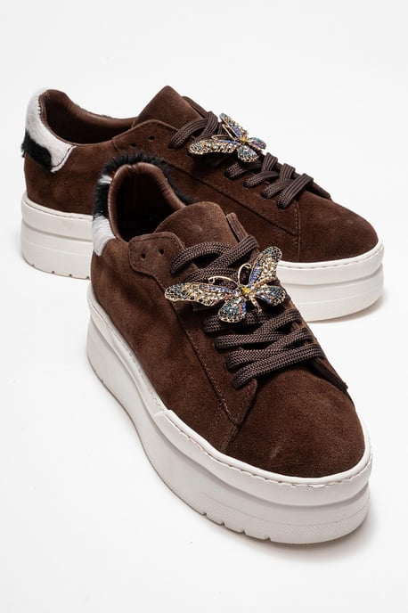 Anda Leren Gesp Sneakers Dames - Image 2