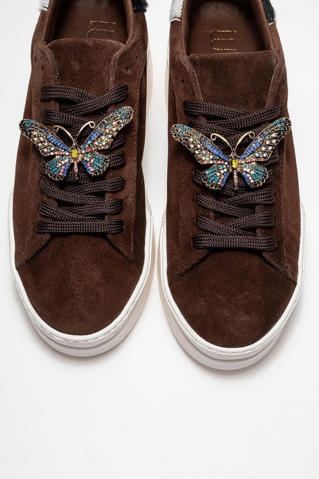 Anda Leren Gesp Sneakers Dames - Image 3