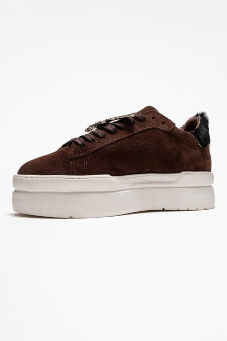 Anda Leren Gesp Sneakers Dames - Image 4