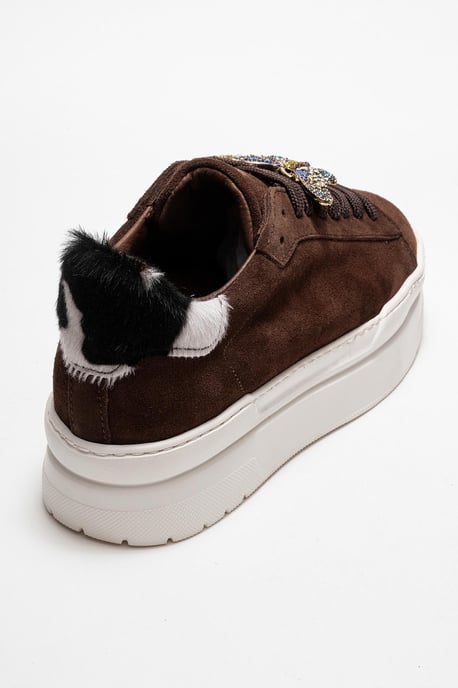 Anda Leren Gesp Sneakers Dames - Image 5