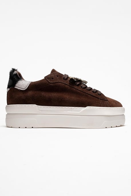 Anda Leren Gesp Sneakers Dames - Image 6