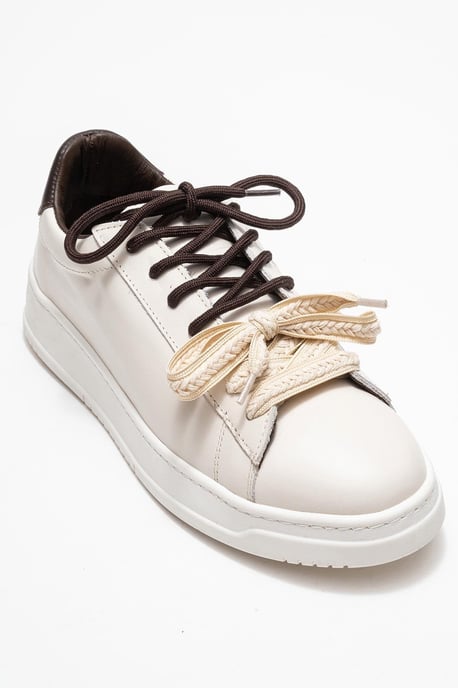 Warron Leren Sneakers Dames - Image 3